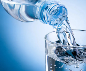 glass bottle water